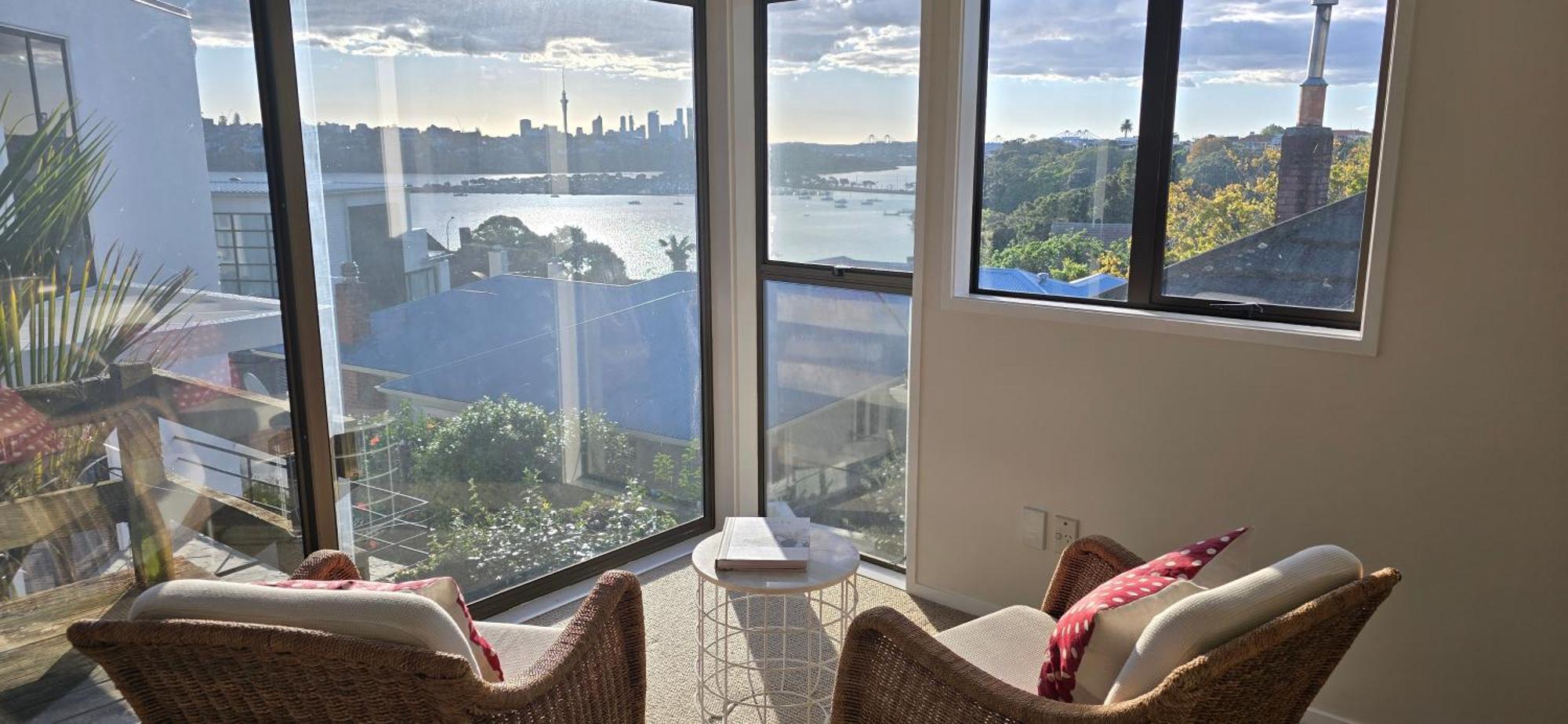 2 Bedroom Home, City And Sea Views Auckland Exteriör bild